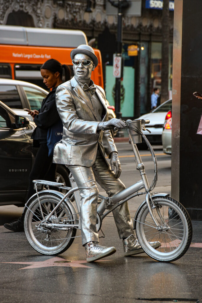 Silver Man Walk of Fame Hollywood – 2025
